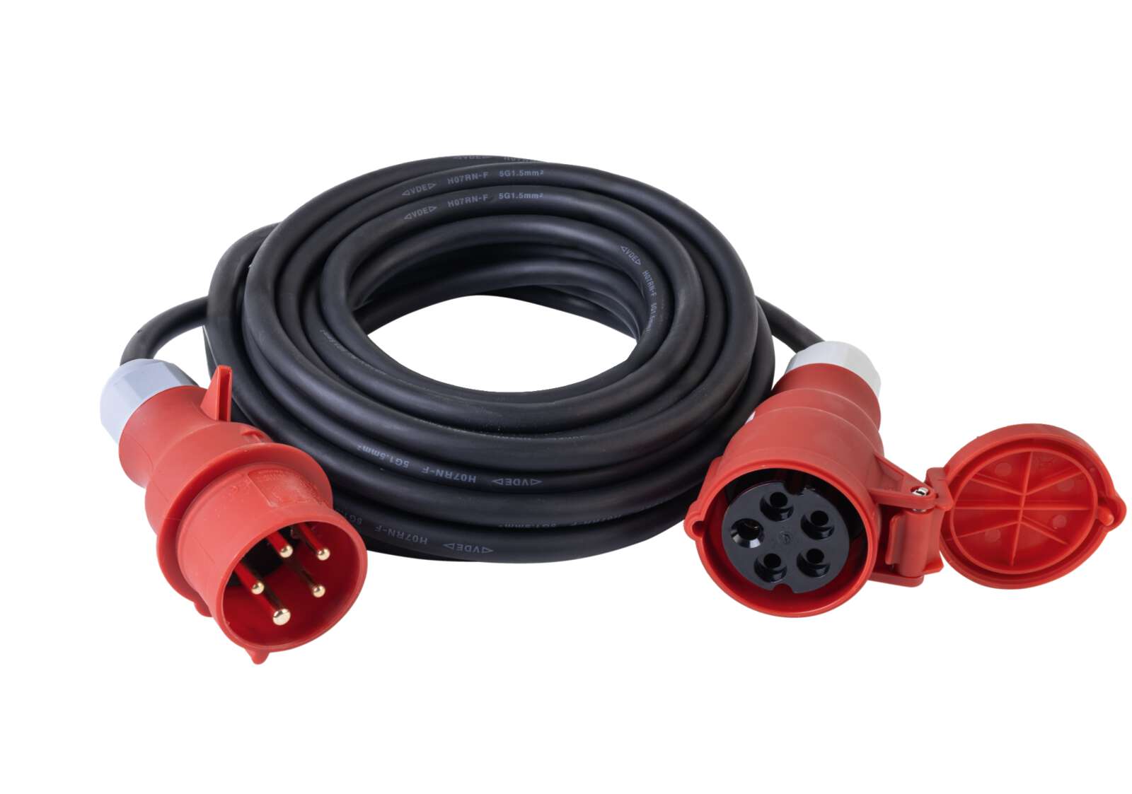 Verlängerungskabel 400V - 10m 16A 5-polig 1,5mm²