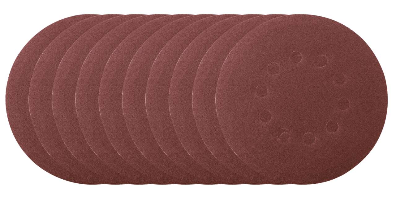 Schleifpapier rund Ø 215 mm K 120 Satz=10 Stück