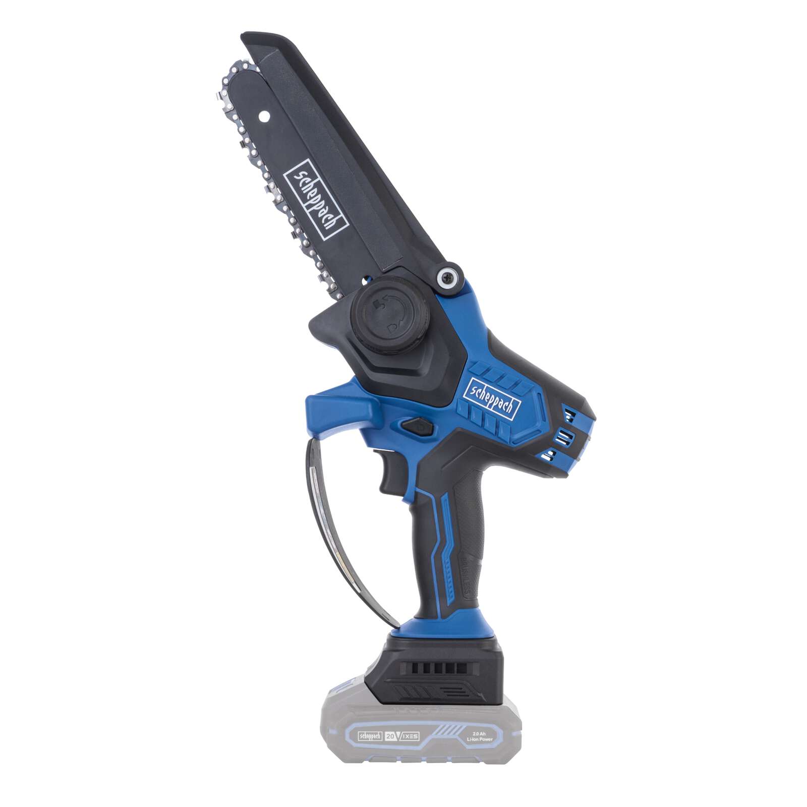 Akku-Gehölzschneider BC-PS150-X Scheppach | Brushless | Schnittlänge 150mm | Schwertlänge 6"