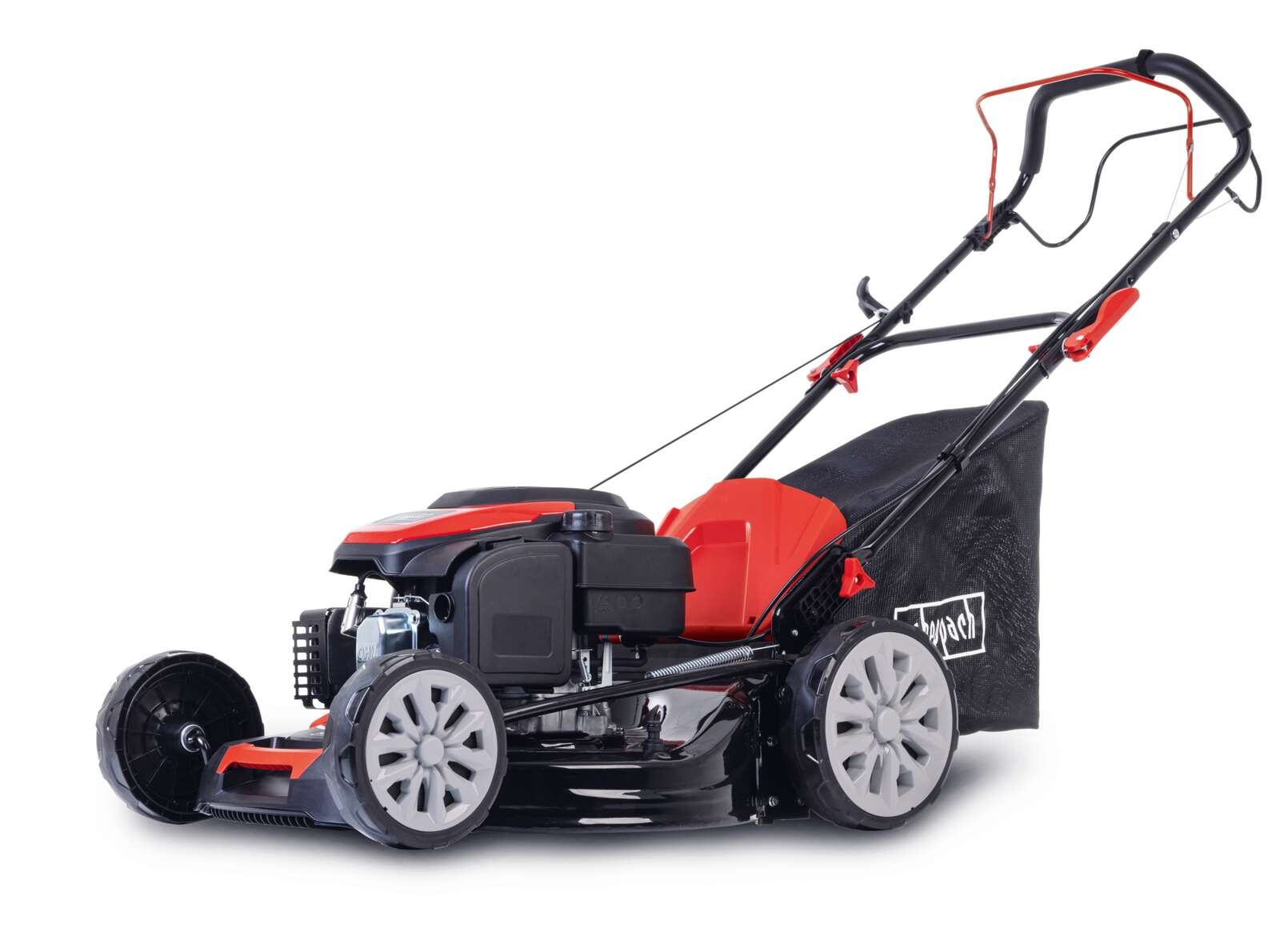 Scheppach Benzin Rasenmäher MS226-53SE - 6PS | 53 cm Schnittbreite