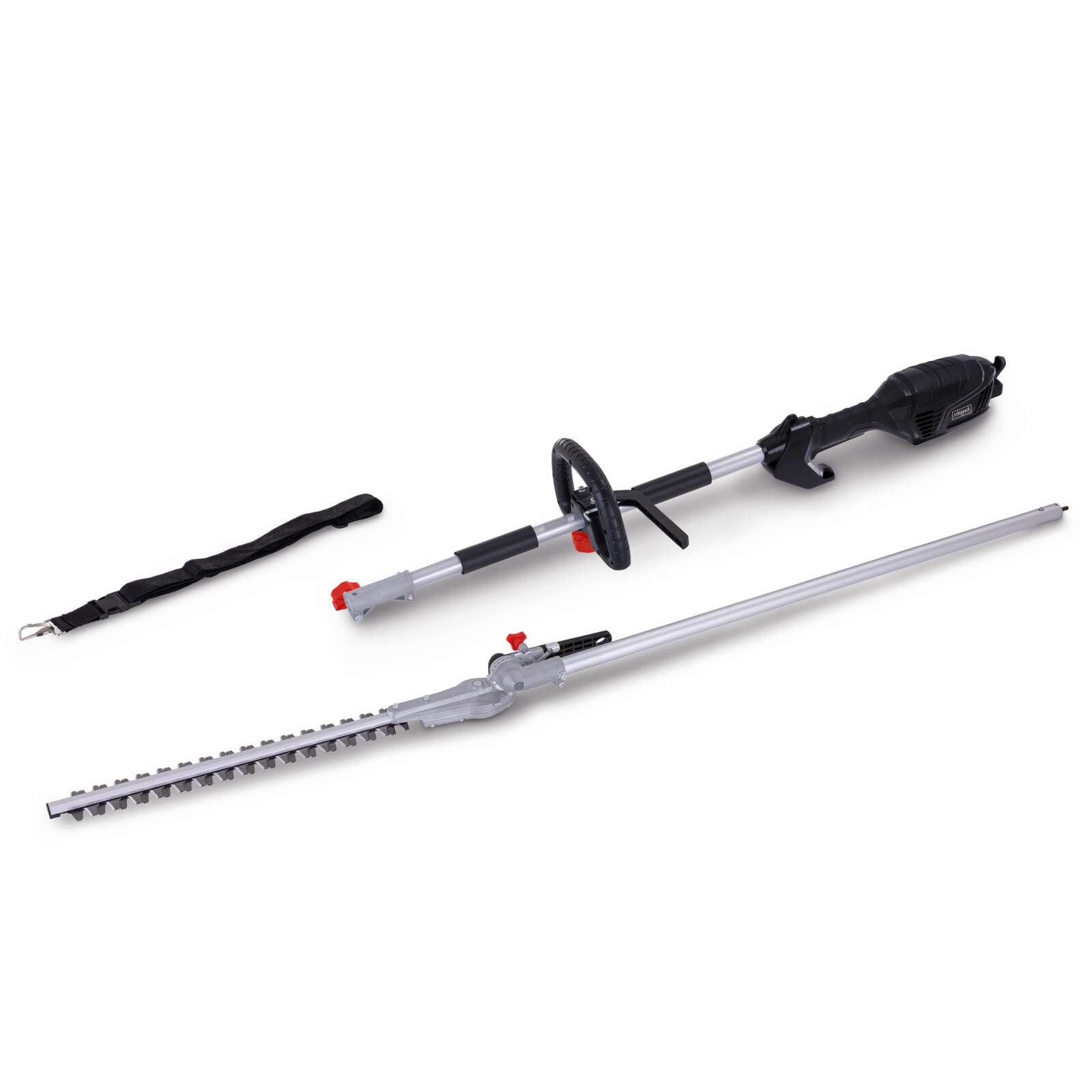 Elektro-Langstiel-Heckenschere ETHT1000 Scheppach - 410mm Schnittlänge | 230V | 10-stf. Verstellung