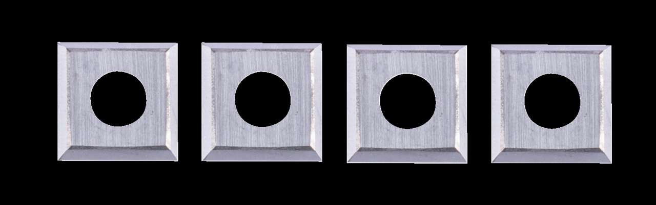 Wendemesser Set Scheppach - 4tlg. | 14 x 14 mm | passend für LFR720