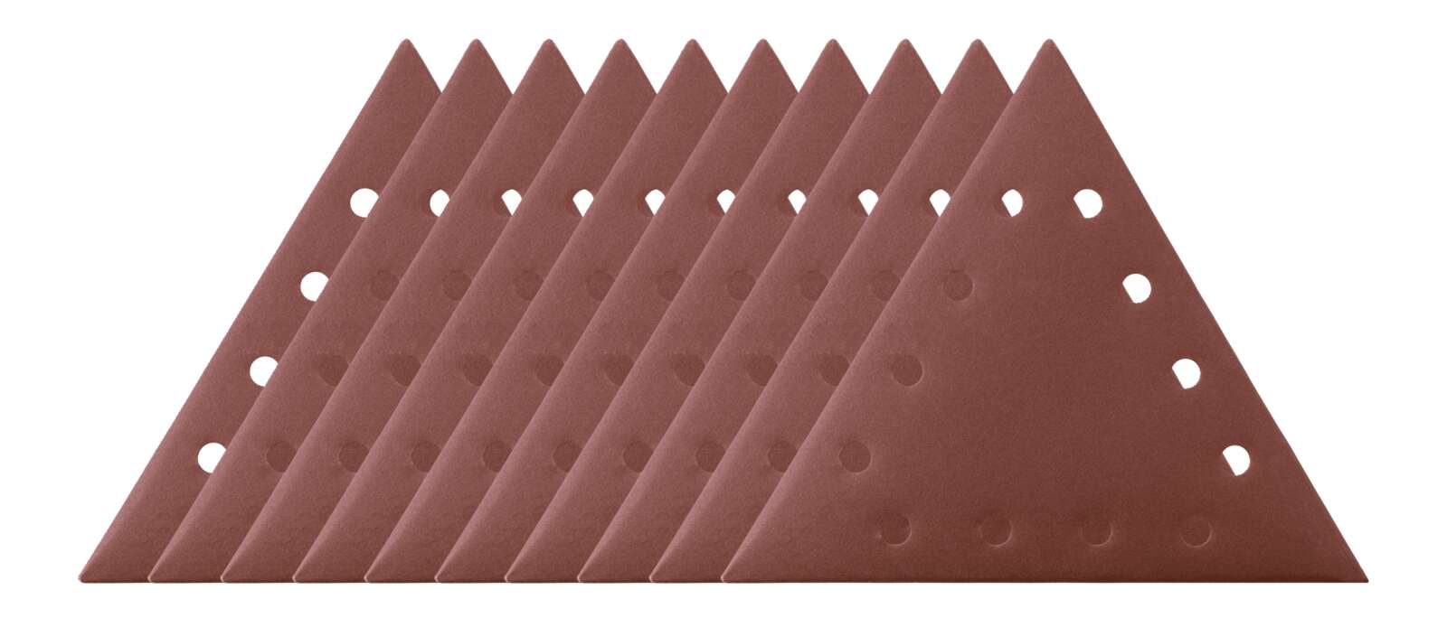 Schleifpapier Set Dreieckig K240 10 Stück für DS210   DS930 - Scheppach
