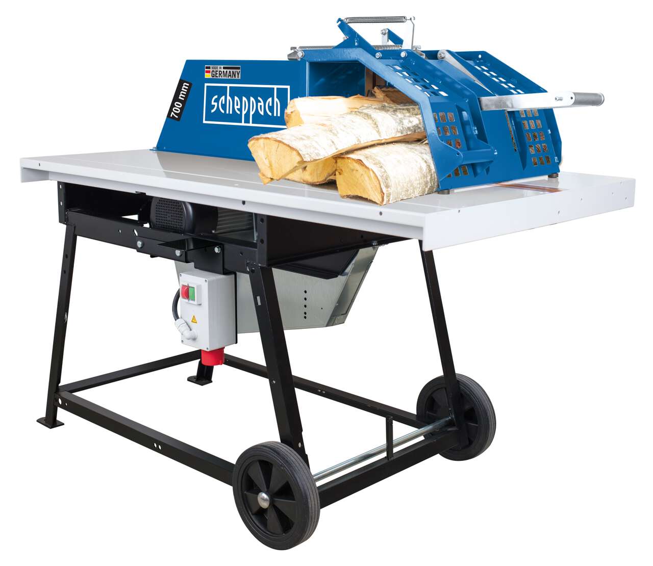 Rolltischkreissäge ke d700 scheppach - 380-420V 50Hz 5200W - 700mm