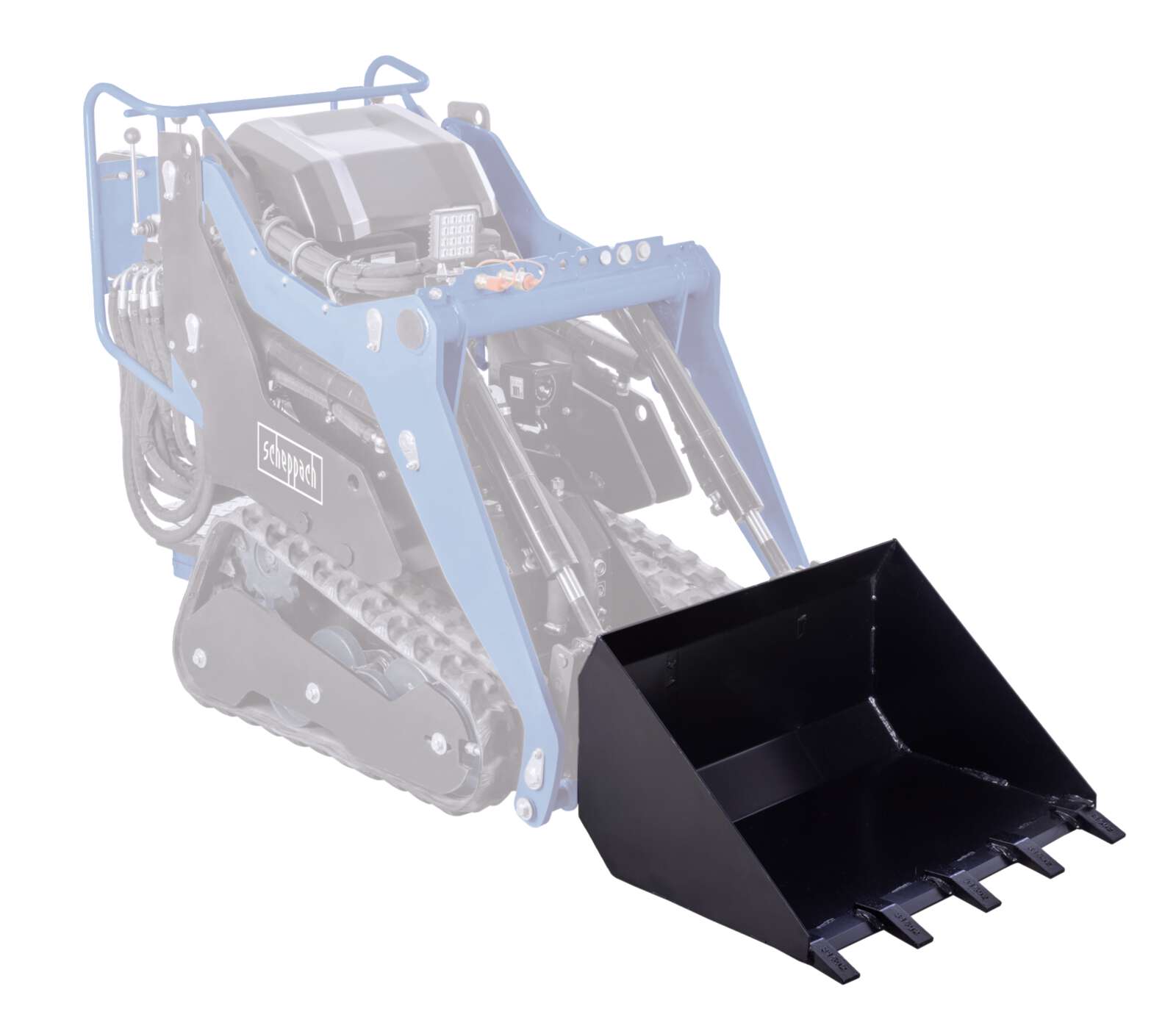 Ladeschaufel Scheppach - Breite 735 mm | 80 L / 0,08 m³ Fassungsvermögen