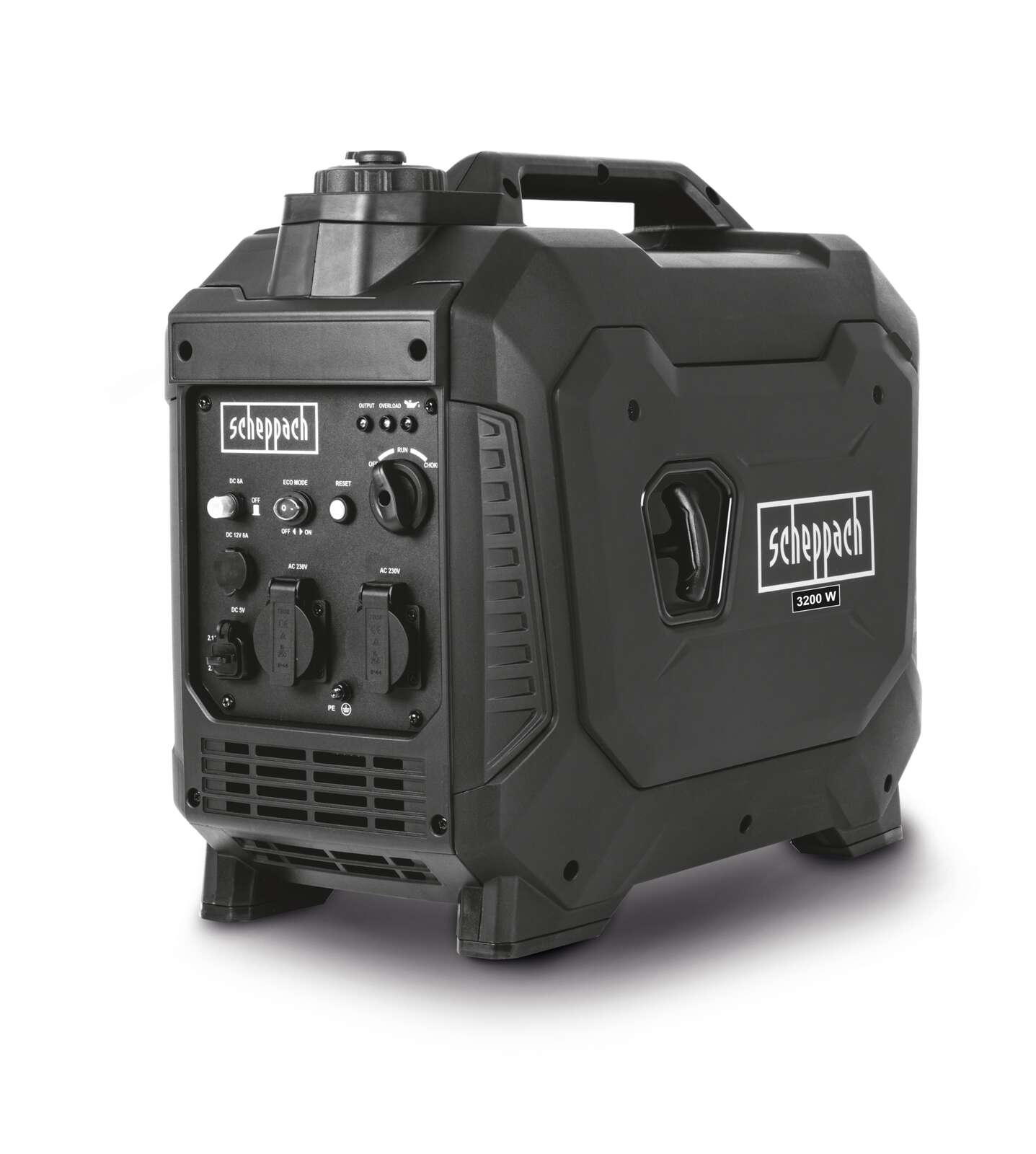 Inverter IGT3500 Scheppach black - 4,8 PS | 3500W | Generator | 6,3L Tank | 66dB Stromerzeuger