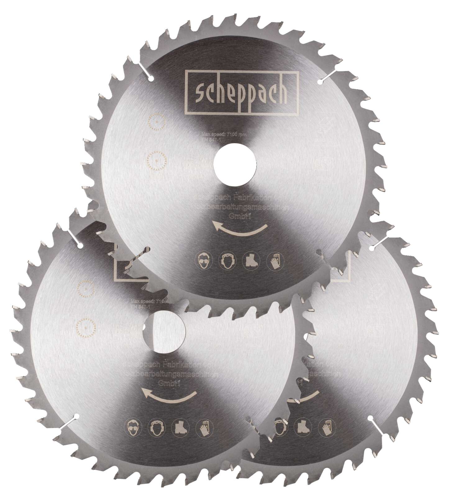 Multifunktionssägeblätter Profi 3er-Set 255mm
