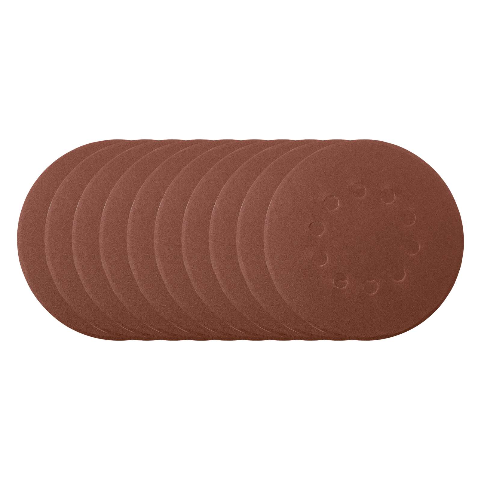 Schleifpapier Set rund Scheppach - 10 teilig | Ø 215 mm | K 150 Satz=10 Stück