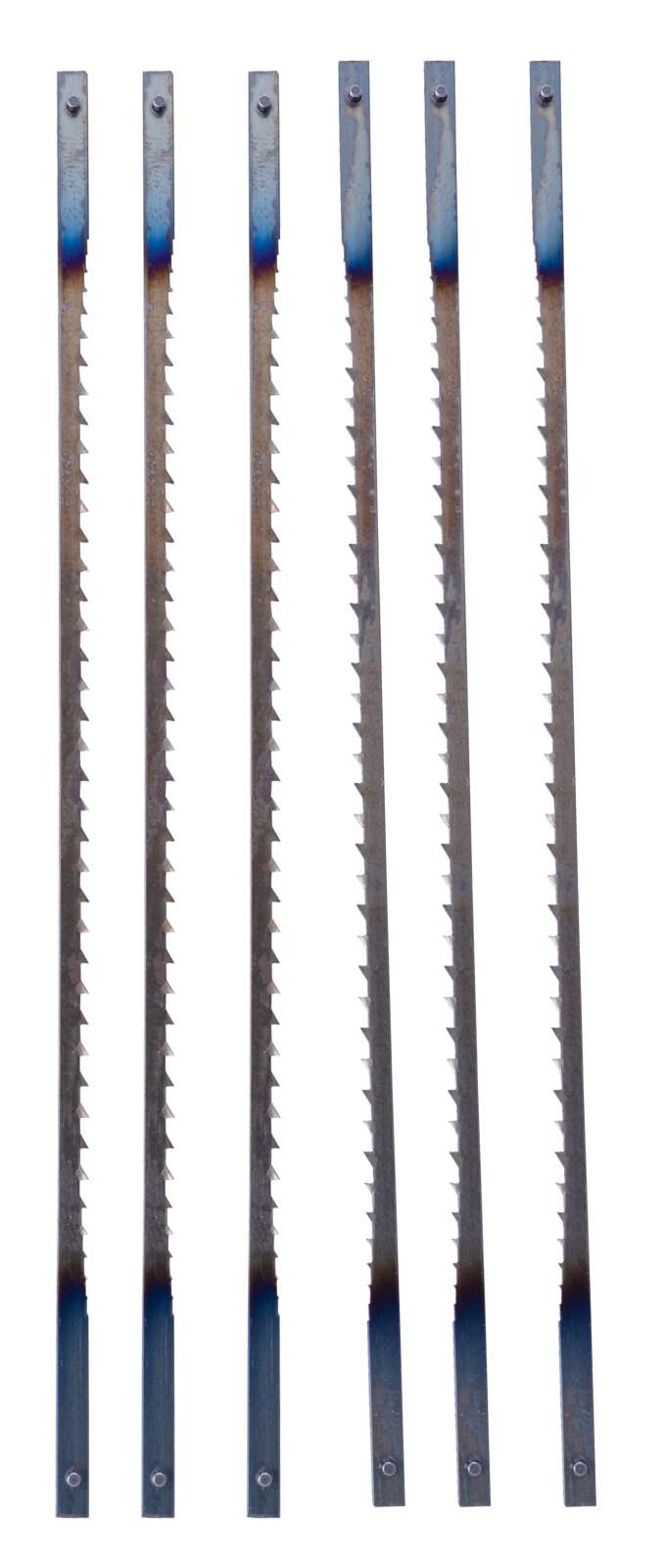 Stiftsägeblätter 6 Stück, 135 x 3 x 0,5 / Z 10 135x3x0.5