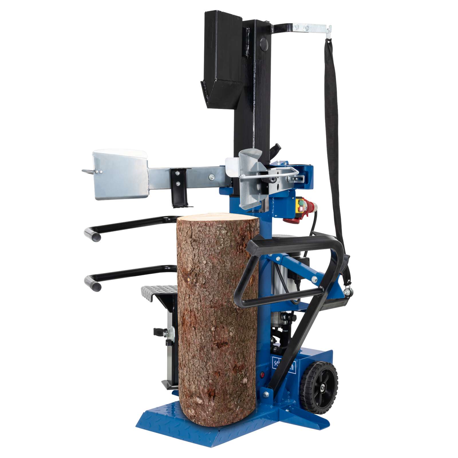 Holzspalter stehend Compact 10t Scheppach - 230V | 3150W | 10 Tonnen | Meterholzspalter | 1070mm Spaltgutlänge | 380mm Spaltdurchmesser