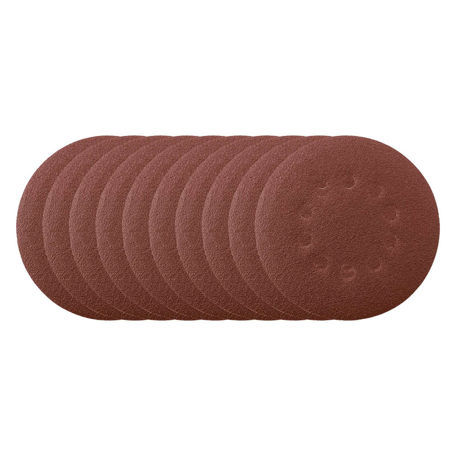 Schleifpapier Set rund Scheppach - 10 teilig | Ø 215 mm | K 80 Satz=10 Stück