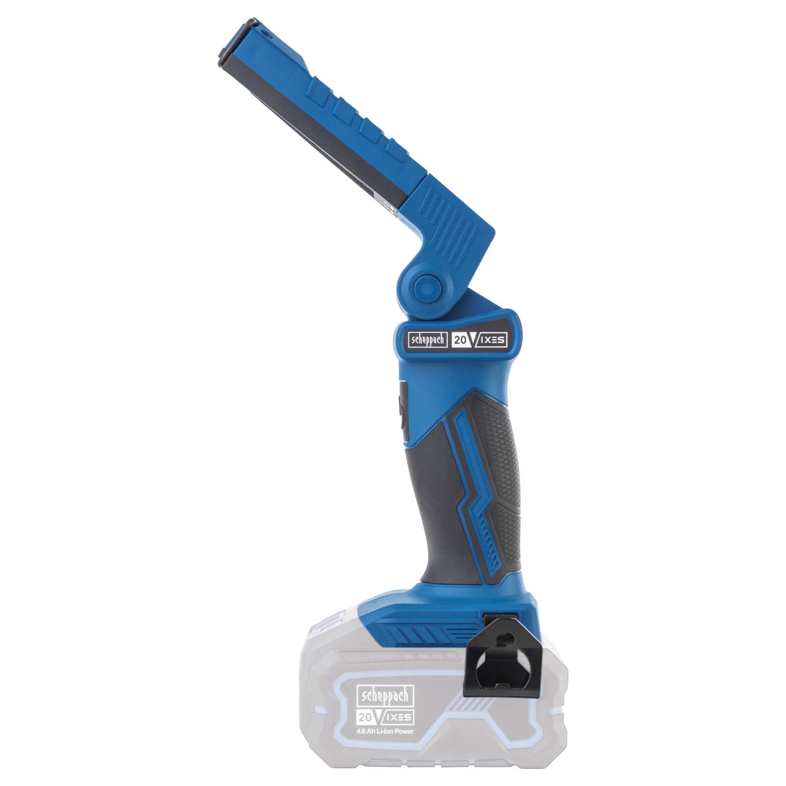 Akku-Arbeitsleuchte C-WL20-X Scheppach - 20V | 270° drehbar | 180° schwenkbar | bis zu 300 Lumen Lichtstrom | ohne Akku & Ladegerät