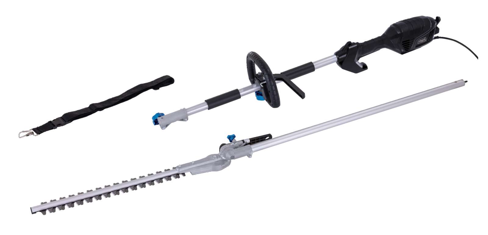 Elektro-Langstiel-Heckenschere ETHT1000 Scheppach - 410mm Schnittlänge | 230V | 10-stf. Verstellung