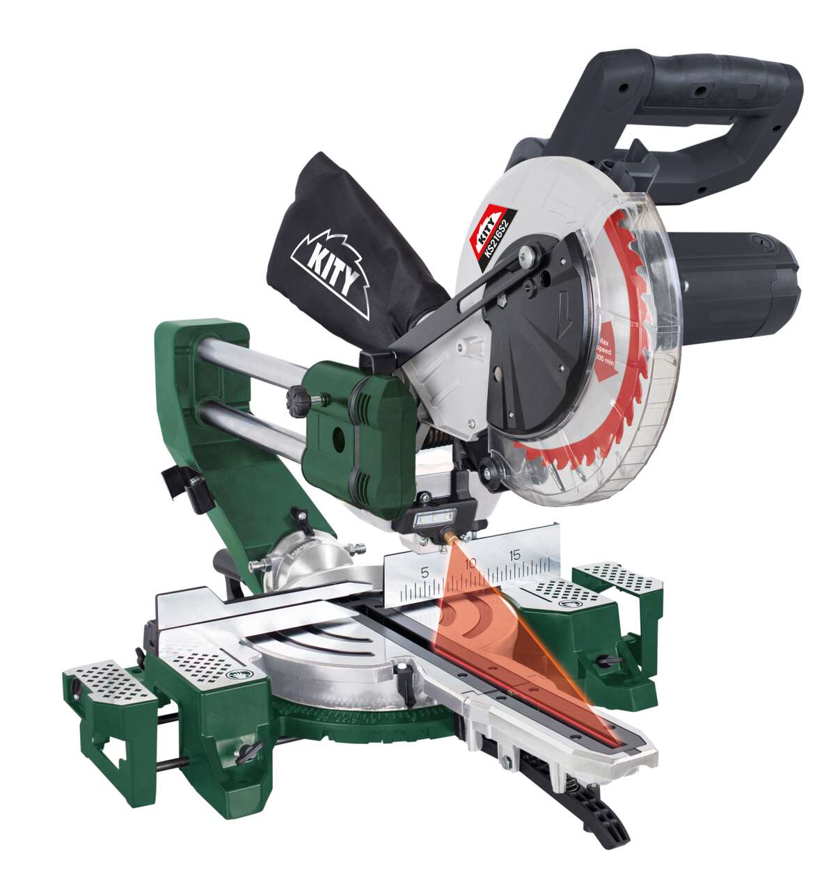 Kappzugsäge KS216S2 Kity - 220-240V 50Hz 1500W - 216mm