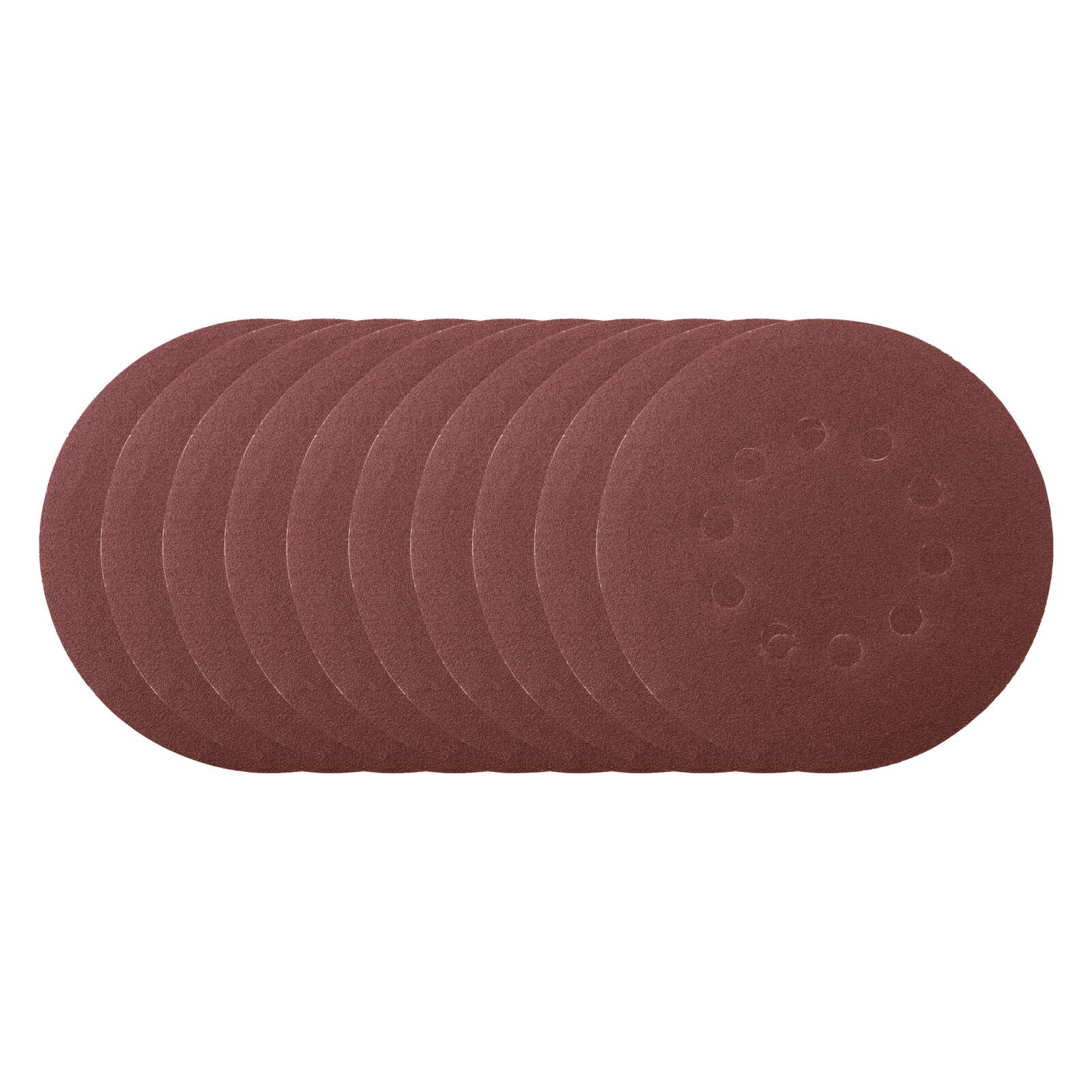 Schleifpapier Set rund Scheppach - 10 teilig | Ø 215 mm | K 120 Satz=10 Stück
