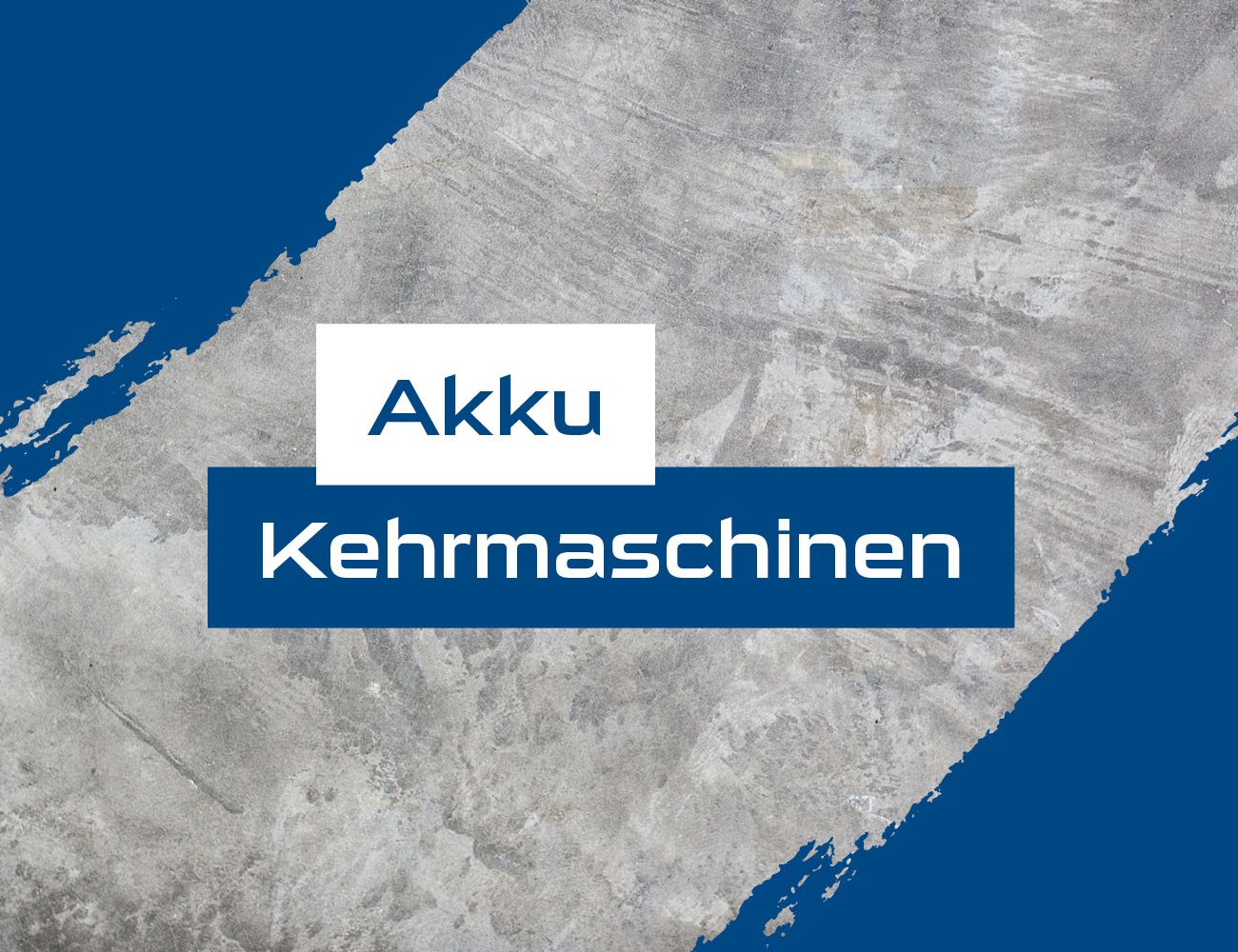 Akku Kehrmaschinen