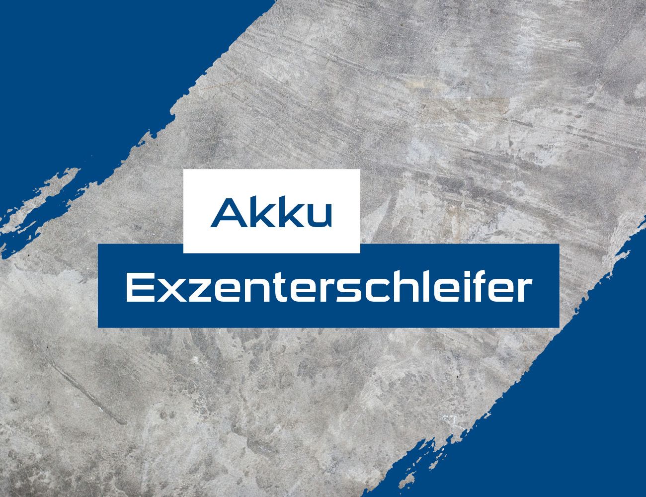 Akku Exzenterschleifer