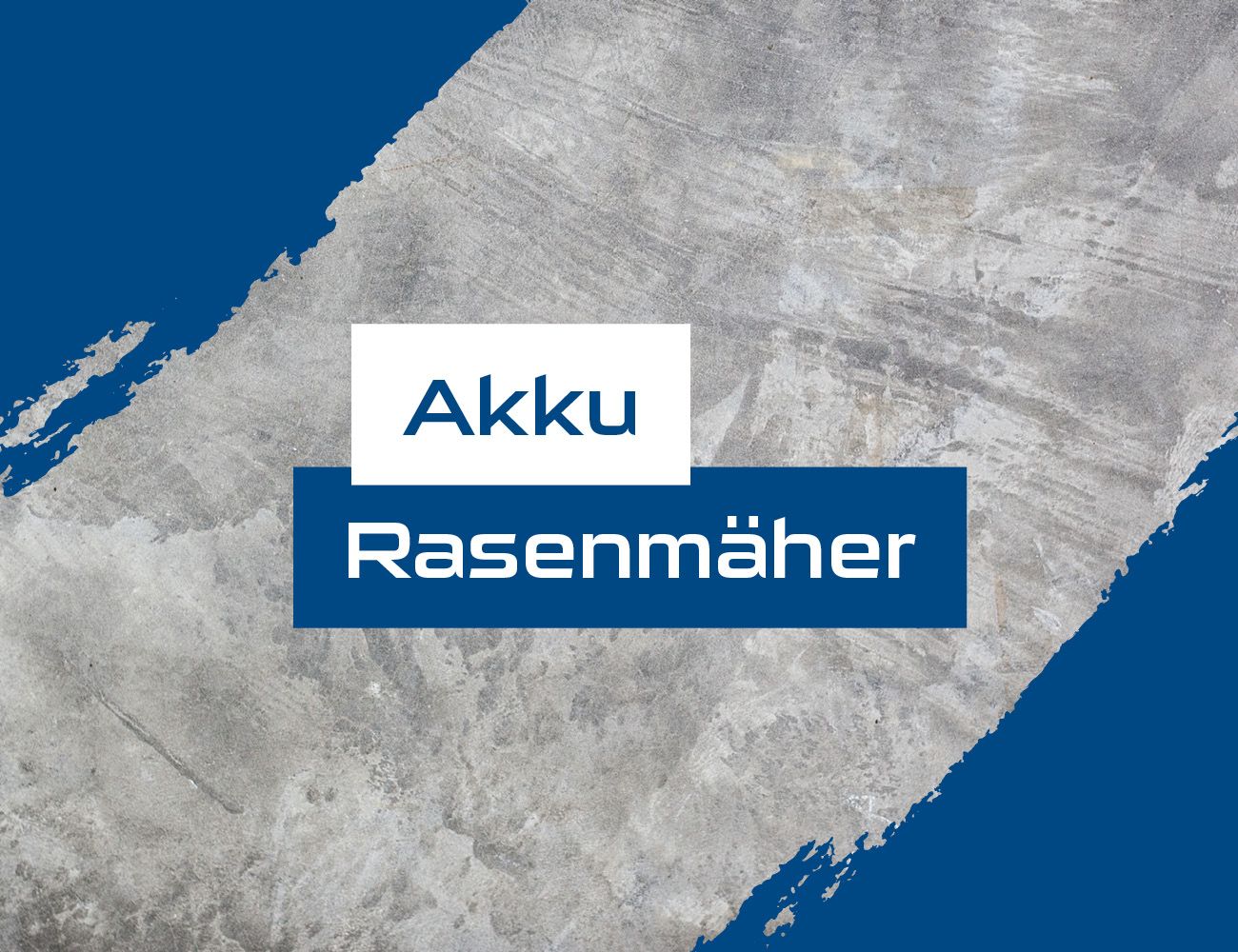 Akku Rasenmäher