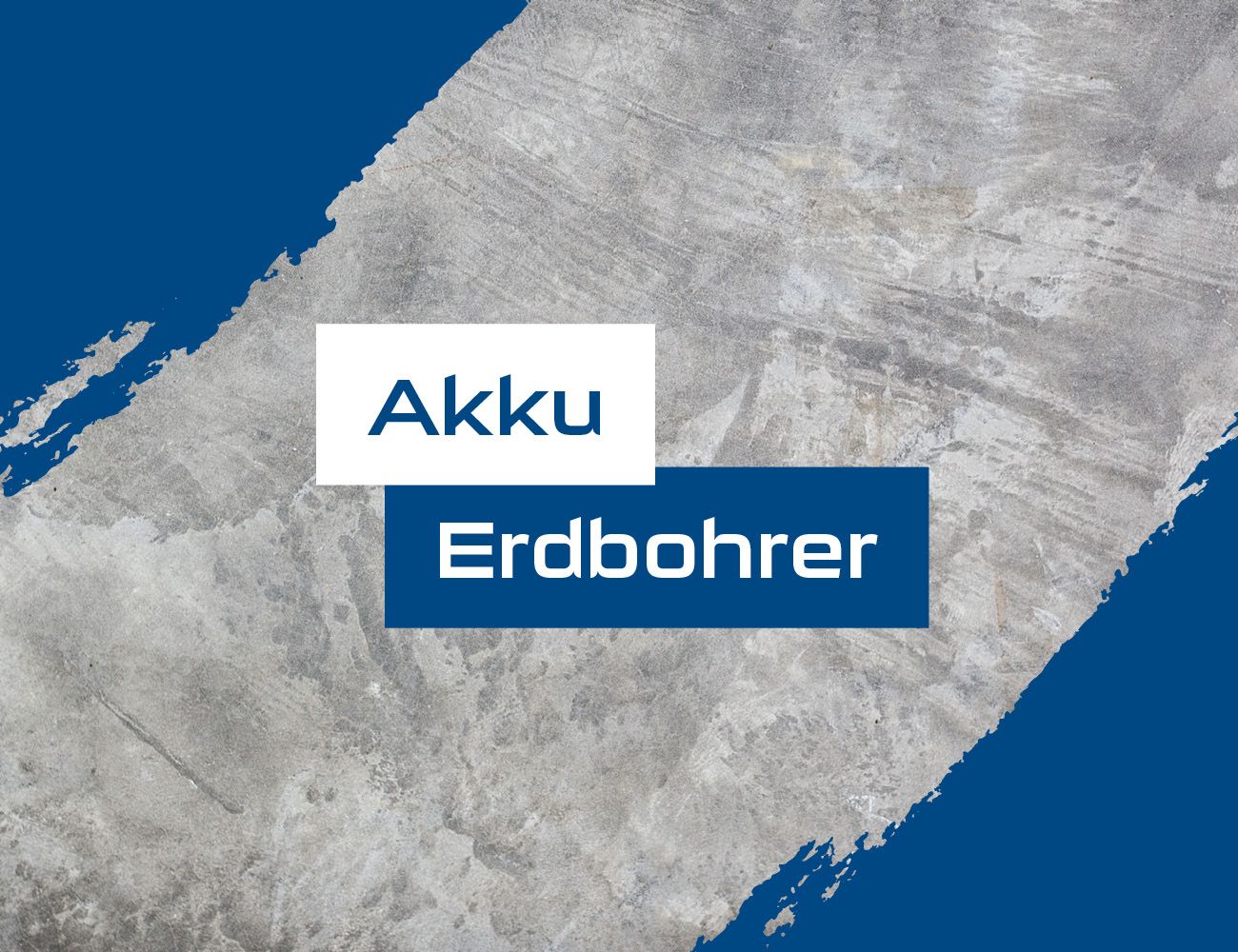 Akku Erdbohrer