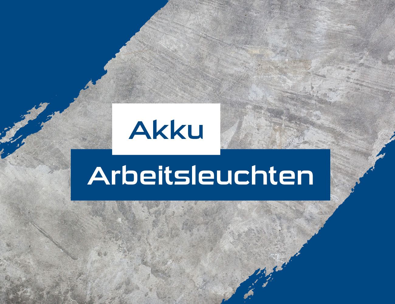 Akku Arbeitsleuchte