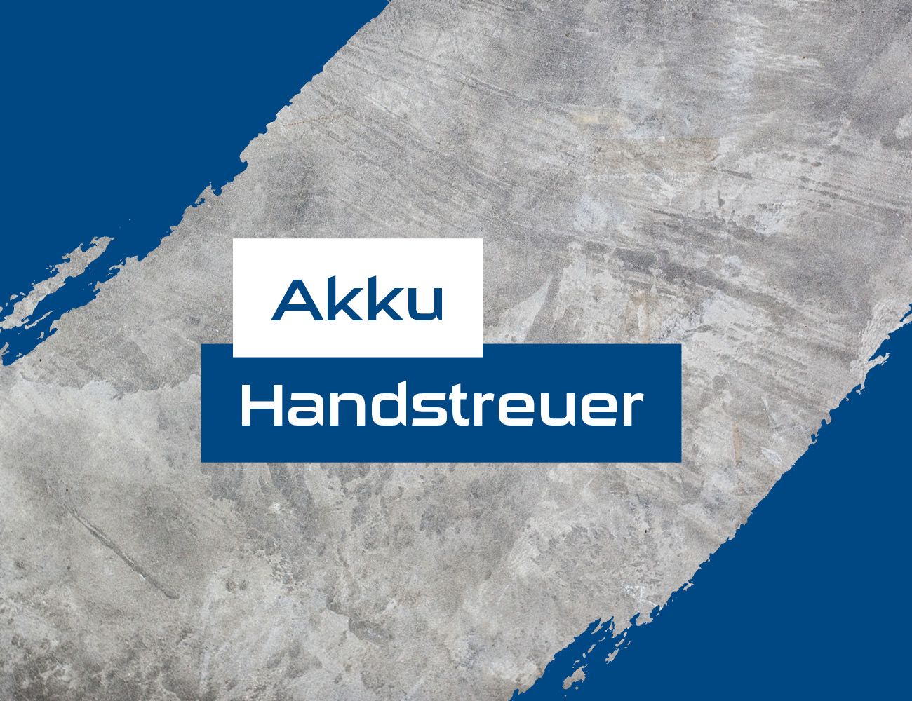 Akku Handstreuer