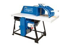 Rolltischkreissäge KE 70M von Scheppach, 380-420V, 50Hz, 5200W, 700mm Arbeitsbreite, von vorne gesehen.