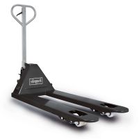 Scheppach-Handhubwagen mit ergonomischem Griff für bequemes Heben und Bewegen von Lasten. Stabiler Aufbau mit vier Rädern für einfache Manövrierfähigkeit. Ideal für den Transport schwerer Gegenstände.