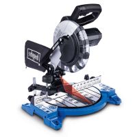 Kapp- und Gehrungssäge HM210L von Scheppach mit 1500W Leistung, 120mm Schnittbreite und 60mm Schnitthöhe. Ausgestattet mit einem 24Z-Sägeblatt und 45° Neigefunktion. Inklusive Laserführung für präzise Schnitte.
