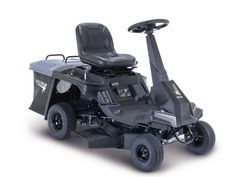 Benzin-Aufsitzrasenmäher BRLM610-230 Woodster von Scheppach, seitlich von links gezeigt.