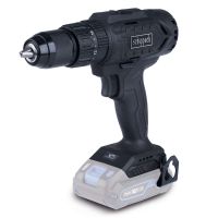 Akku-Schlagbohrschrauber C-SBS45BE-X scheppach black mit 20V Akku, 13 mm Bohrfutter, LED-Licht und Schlagfunktion.