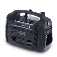 Hybrid-Kompressor C-HYC360BE-X Scheppach mit 10,3 bar, ölfrei, 2 USB-Anschlüssen, 3 Antriebsarten, ohne Akku / Ladegerät. Kompatibel mit 12V/20V/230V.