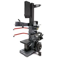 Holzspalter mit hydraulischem System und Antrieb für präzise Spaltung von Meterholz, inkl. Bedienelementen und Messsystem