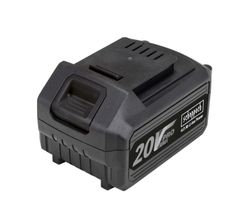 Scheppach Akku BA4.0-20ProS, 20V, 3.0 Ah Li-Ion, Ansicht von vorne.