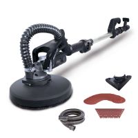 Der Scheppach TBS930-BE Wand- und Deckenschleifer bietet eine variable Drehzahl und ist mit einem Rund- und Eck-Schleifkopf inklusive. Ideal für präzises Schleifen an Ecken und Kanten.
