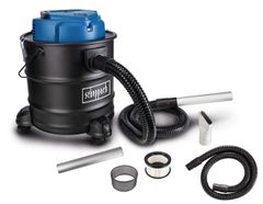 Scheppach AVC20 Aschesauger mit Zubehör, inklusive Schlauch, Filter und Aufsatzdüse.