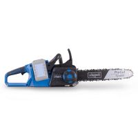 Akku-Kettensäge BC-CS355Duo-X Scheppach mit ProCut-System, brushless Motor, Schnittlänge 33,5cm, Schwertlänge 35,6cm.
