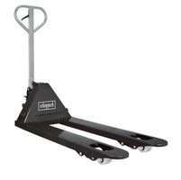 Scheppach-Handhubwagen mit ergonomischem Griff und vier Rädern für einfache Handhabung.