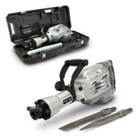 Abbruchhammer PX-AB-55 Practixx mit integriertem Koffer, Flach- und Spitzmeißel