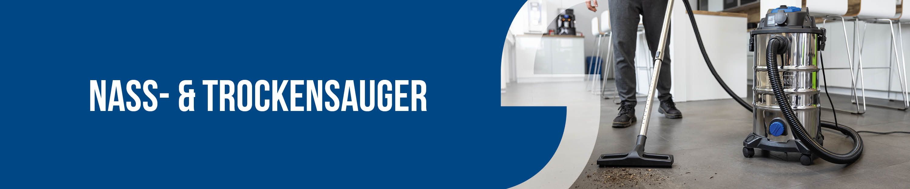 Wassersauger und Trockensauger für Reinigung im Heimwerkerbereich