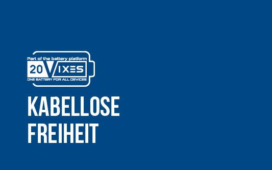Kabellose Freiheit – Batterielösung für Scheppach-Tools