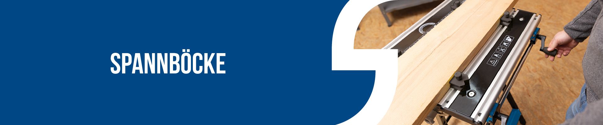 Scheppach Spannbock mit Werkstückhalterung für präzises Arbeiten