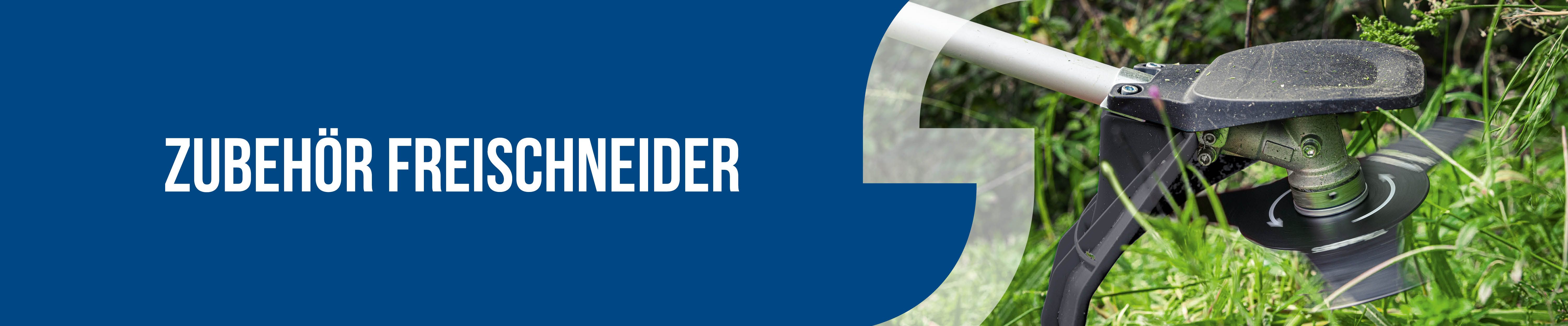 Scheppach-Zubehör für Freischneider mit rotem Griff und Schneidwerk