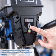 Digitaldisplay zur Anzeige der aktuellen Drehzahl einer Tischbohrmaschine