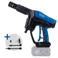 Scheppach Akku-Druckreiniger mit Schlauch- und Düsen-Set für Reinigungsaufgaben