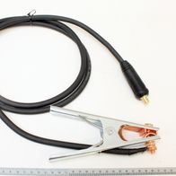 Scheppach-Messkabel mit Anschlussklemme und Crimpzange für 16 mm²-Kabel