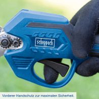 Frontale Handschutz für maximale Sicherheit bei Scheppach-Pruning Shears