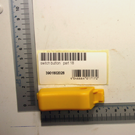 Scheppach-Schaltknopf (Teil 18) mit Barcode und Beschriftung