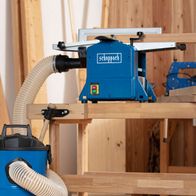 Scheppach-Hobelmaschine mit Absaugung für präzise Abricht- und Dickenhobeln