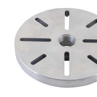 Scheppach-Tischplatte mit zentralem Loch und vier Haltebohrungen