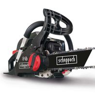 Benzin Kettensäge CSP41 von Scheppach, seitliche Ansicht. ProCut-System. 40 cm Schwertlänge.